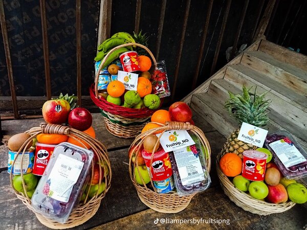 Panier de fruits frais