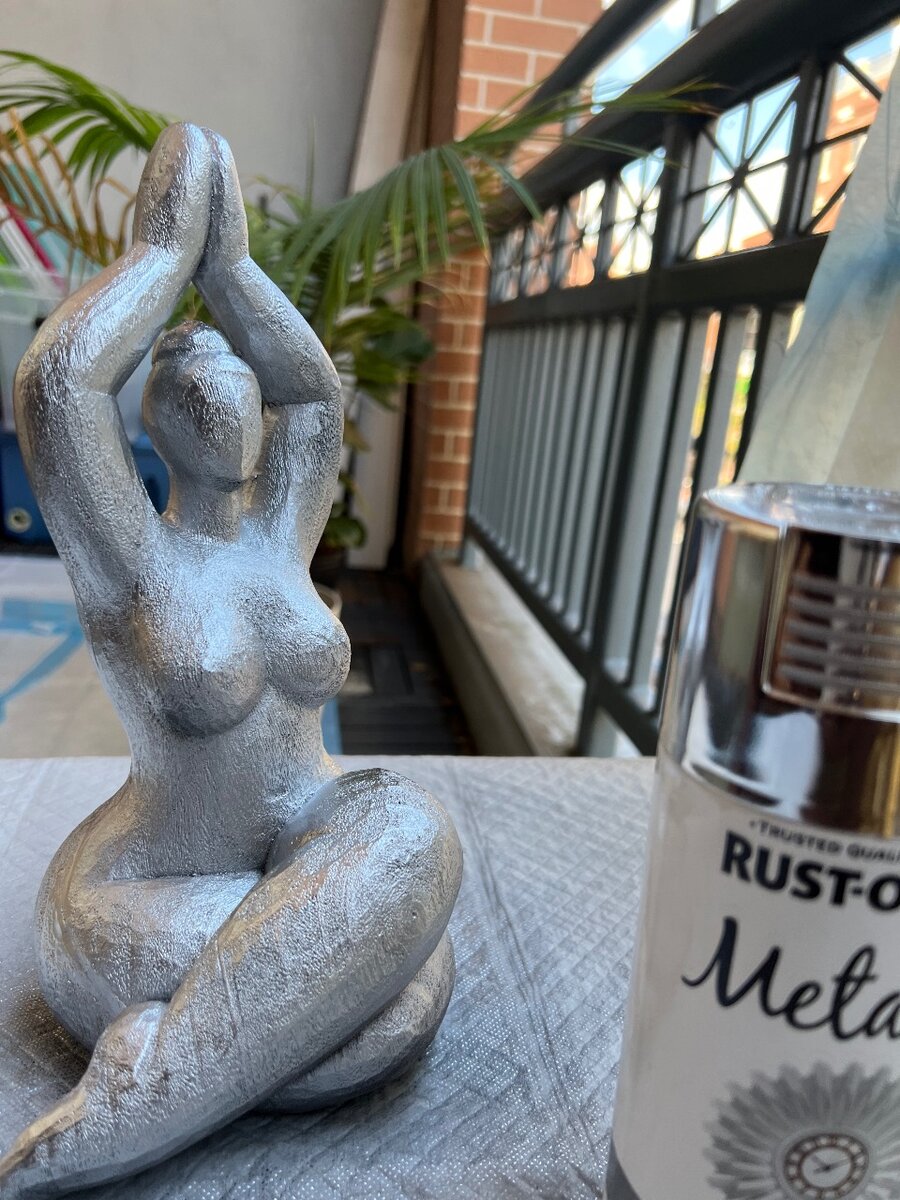 Yoga Pose Abstract Sculpture