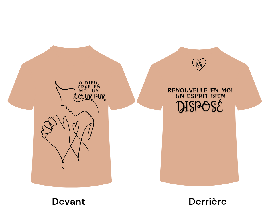 T-shirt religieux inspirant