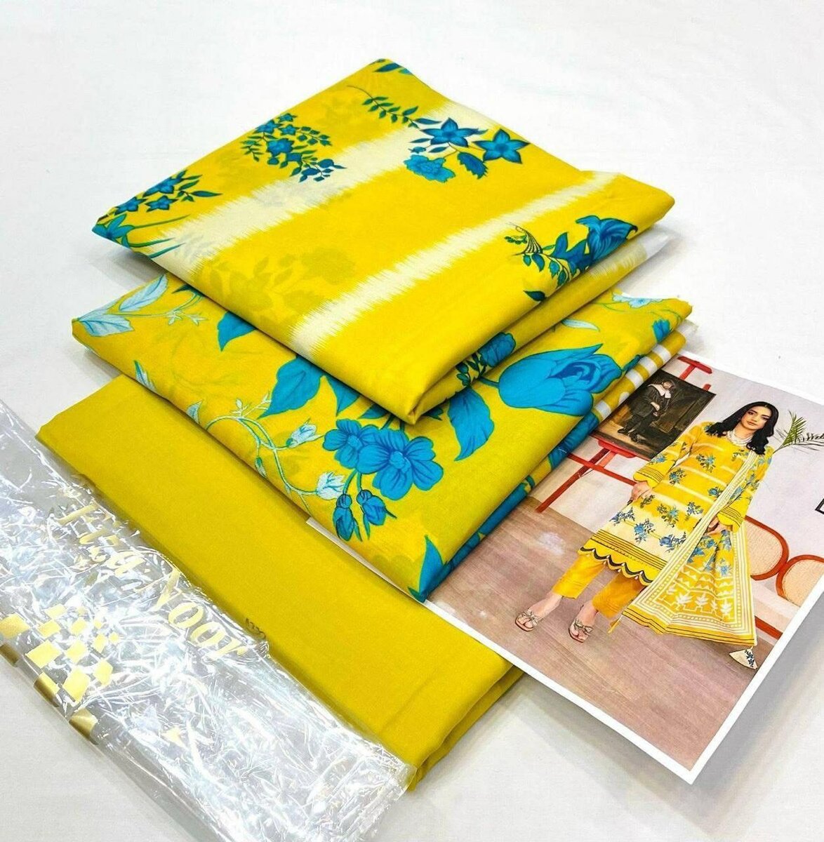 Printed lawn