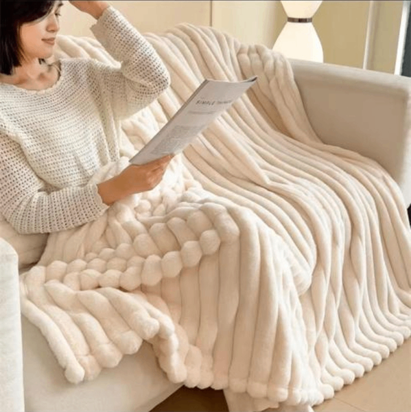 Plaid Douillet en Polaire