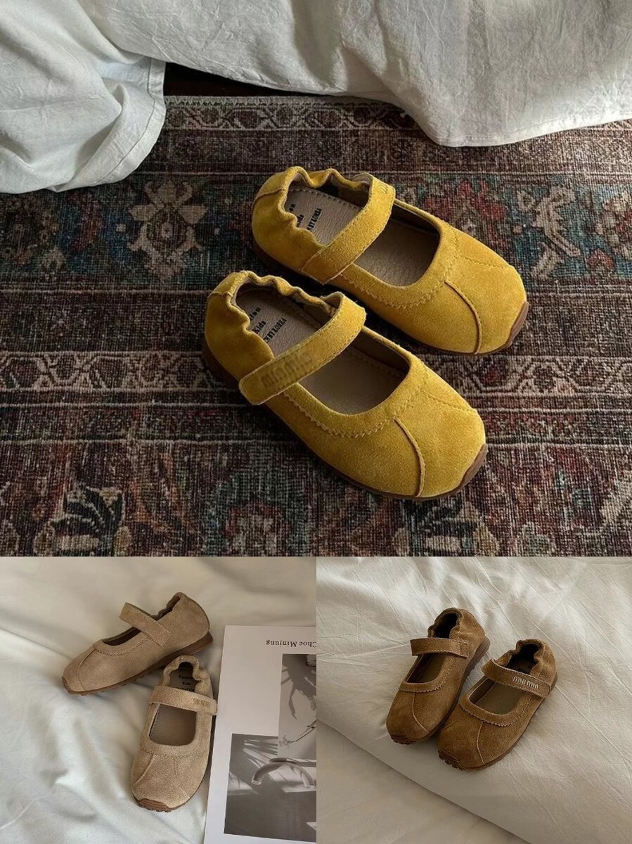 Туфли из натуральной замши