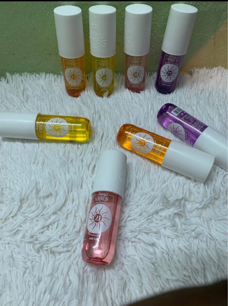 Parfum d'ambiance coloré