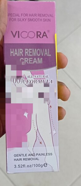 Crème dépilatoire douce