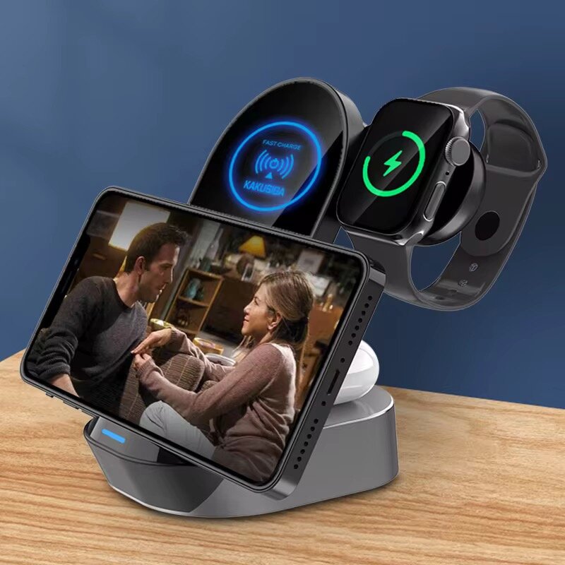 Station de charge sans fil 3-en-1