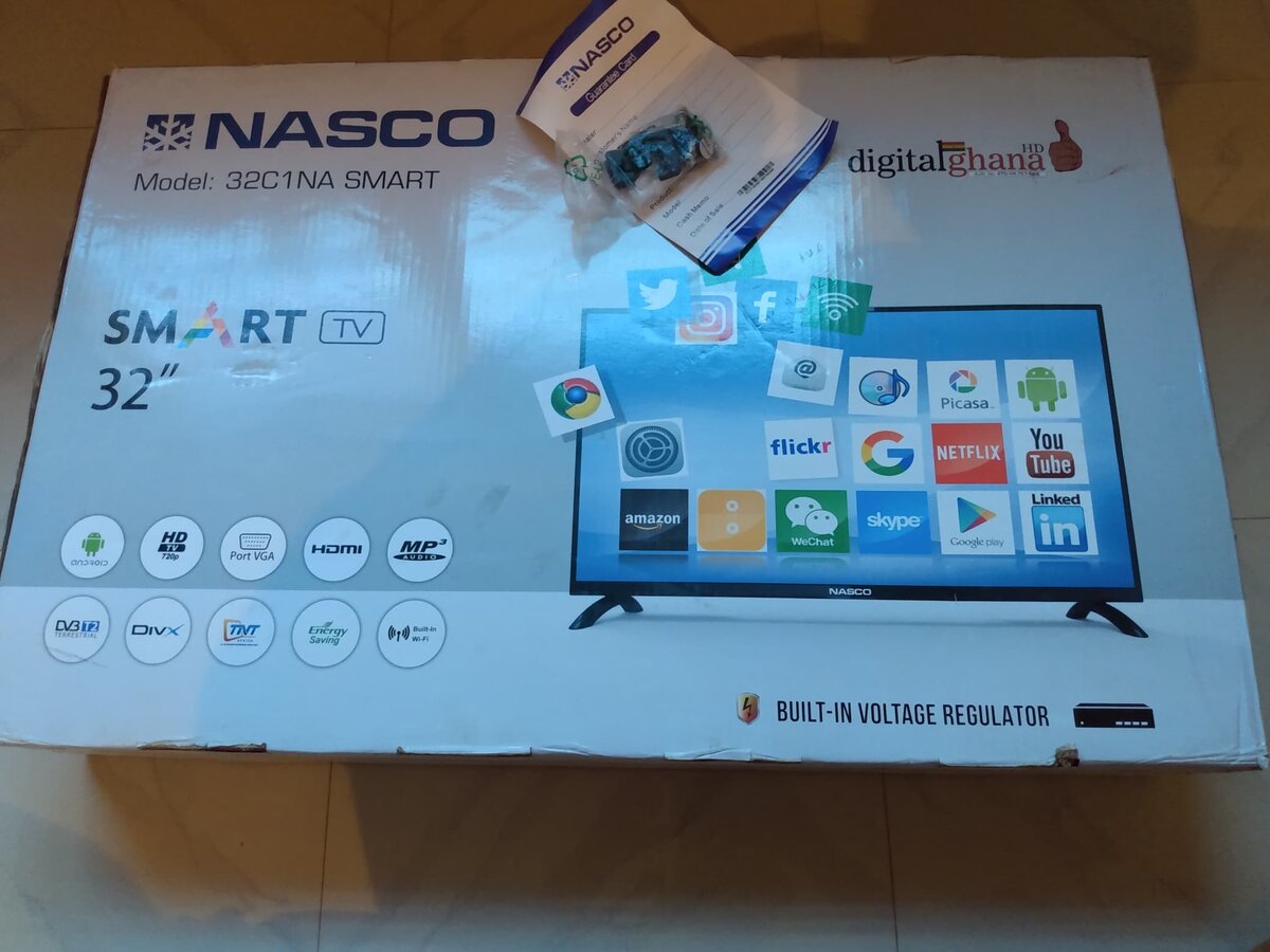 Nasco 32 inches Smart tv