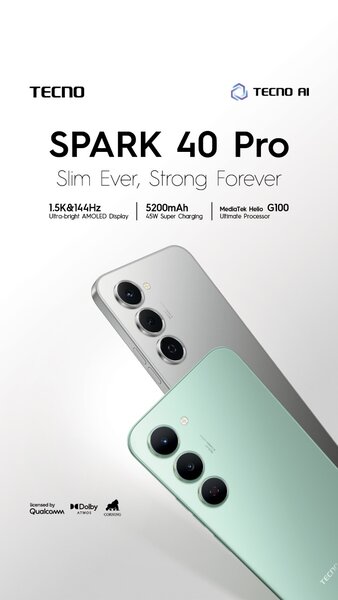 TECNO SPARK 40 Pro Smartphone