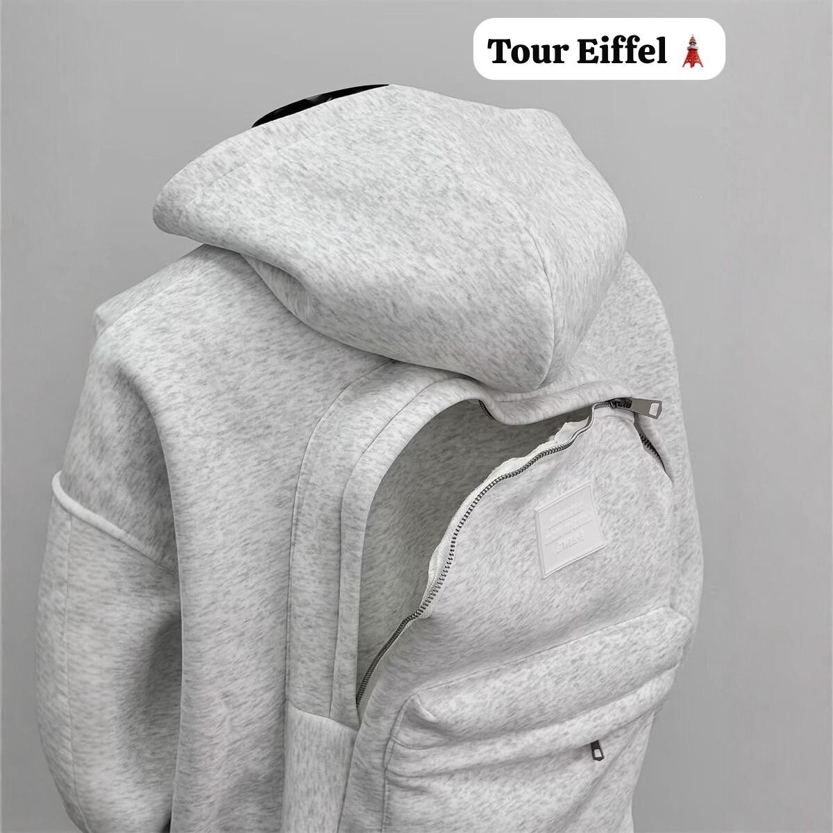 Tour Eiffel Sweat à capuche