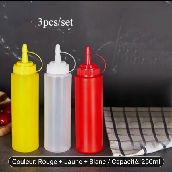 Flacon Souple Condiments 250ml