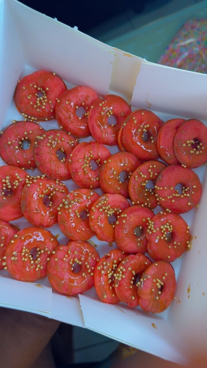 Mini Donuts Colorés