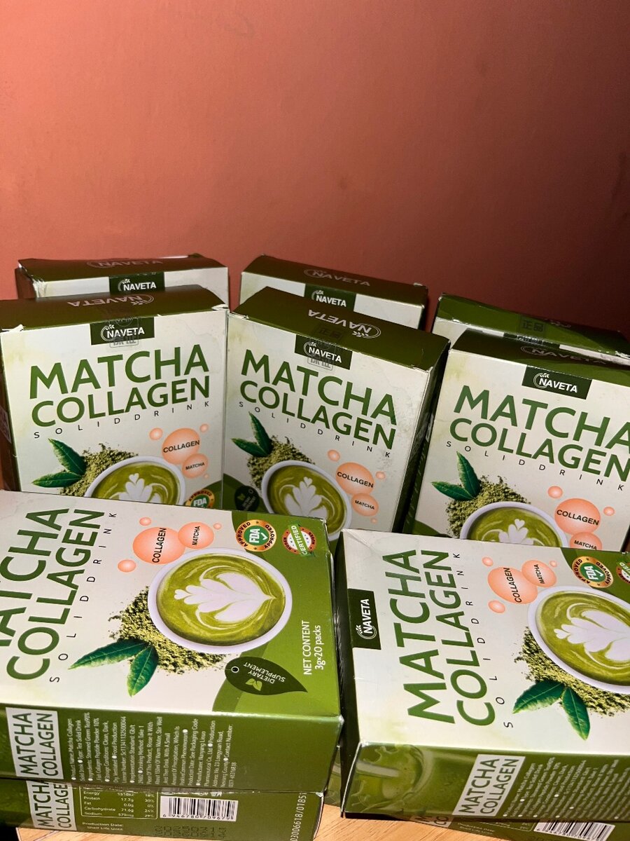 Boisson Solide Collagène Matcha