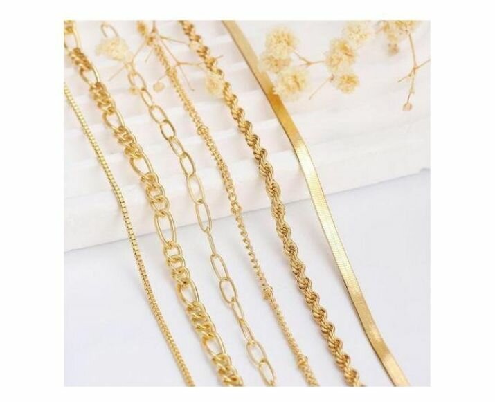 Bracelets en or set tendance