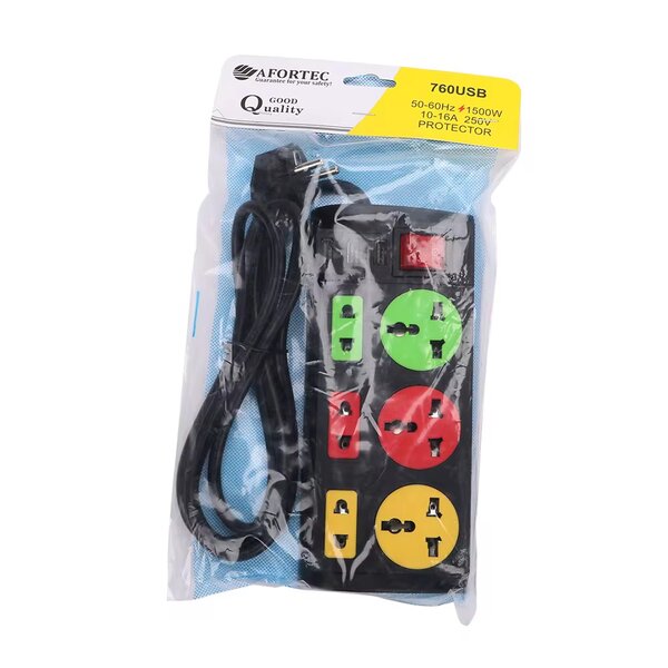 Multiprise avec USB et interrupteur