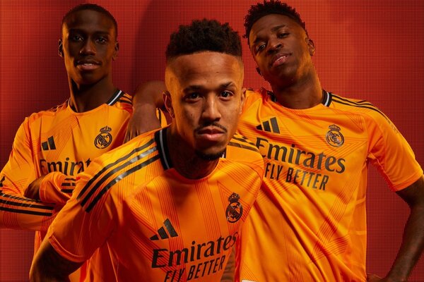Maillot Real Madrid Orange 2023