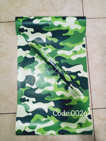 Papier peint autocollant 3D camouflage