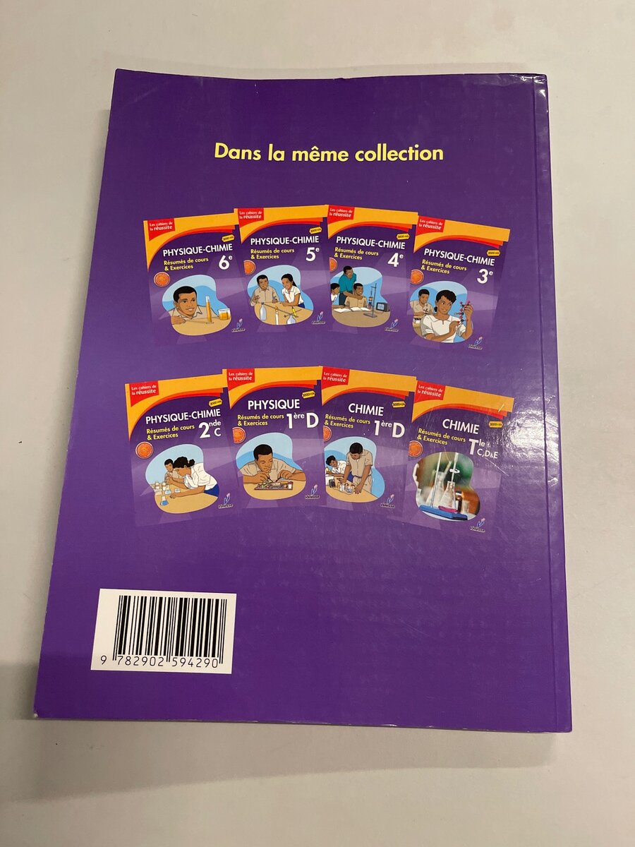 Les cahiers de la réussite Physique