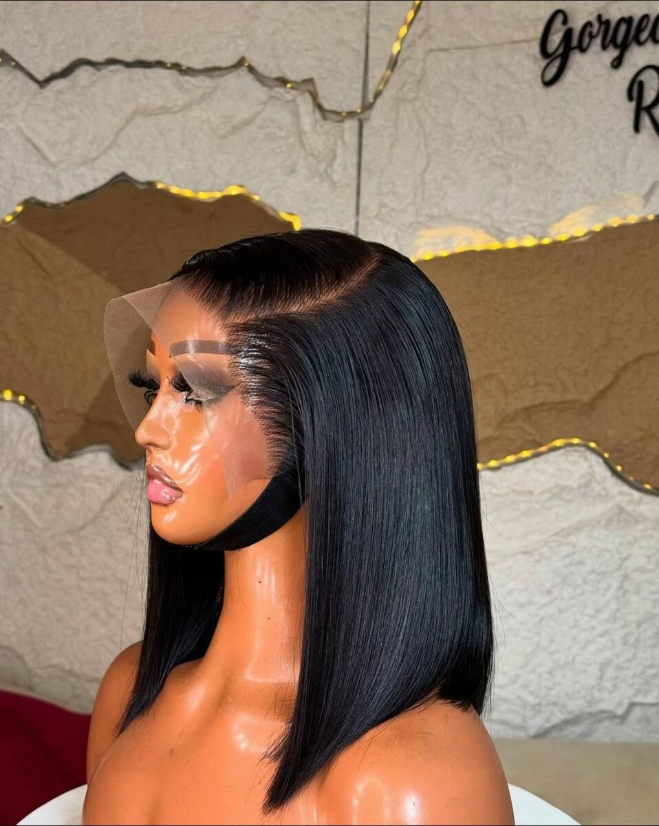 Perruque Bob en Dentelle