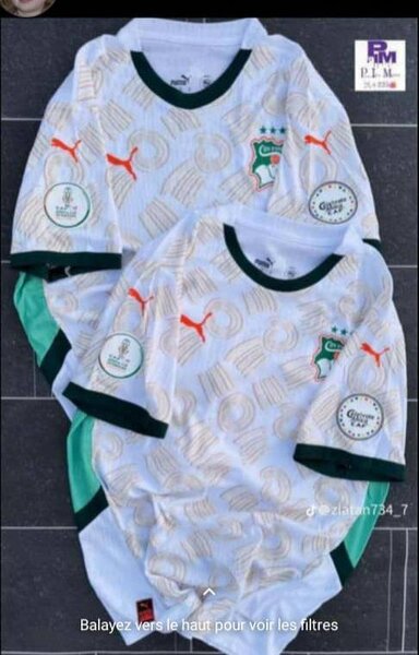 Maillot Équipe Côte d'Ivoire