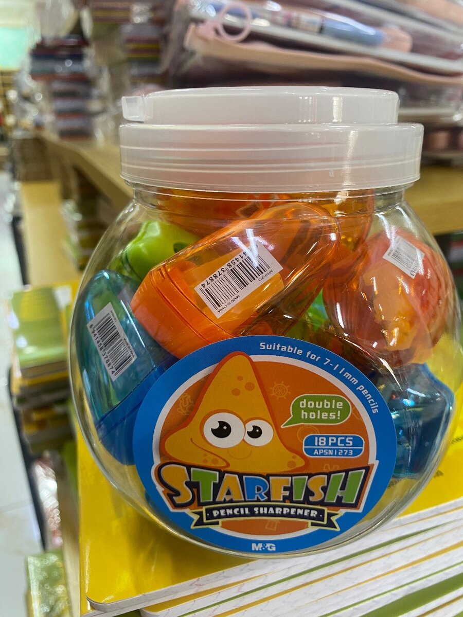 Taille-crayon Double Starfish