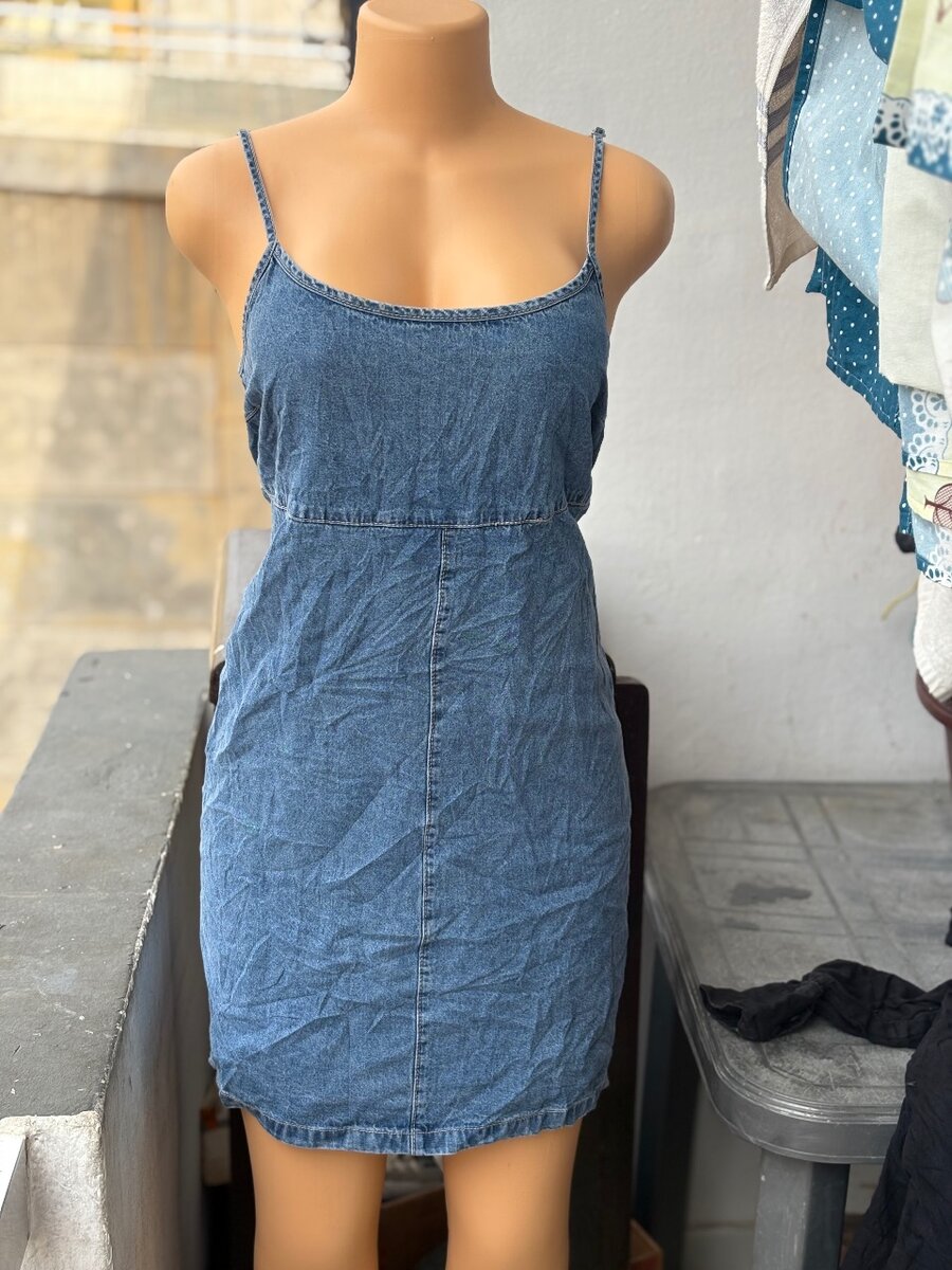 Robe en jean tendance