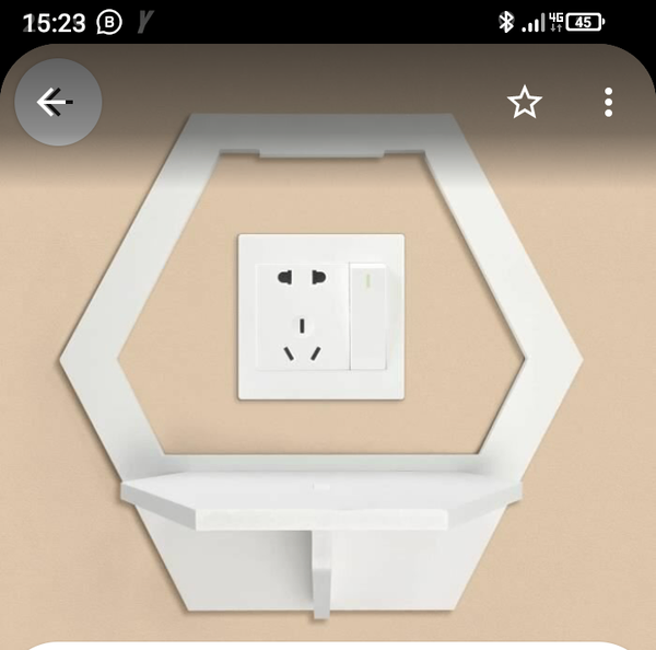 Étagère de chambre à coucher 1 pièce