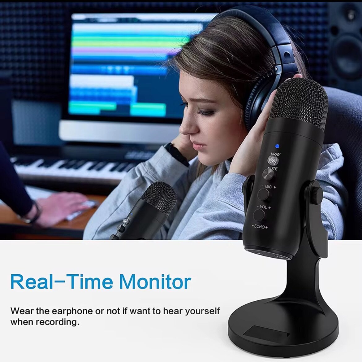 Microphone USB Cardioïde