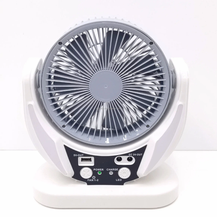 VENTILATEUR SOLAIRE RECHARGEAB