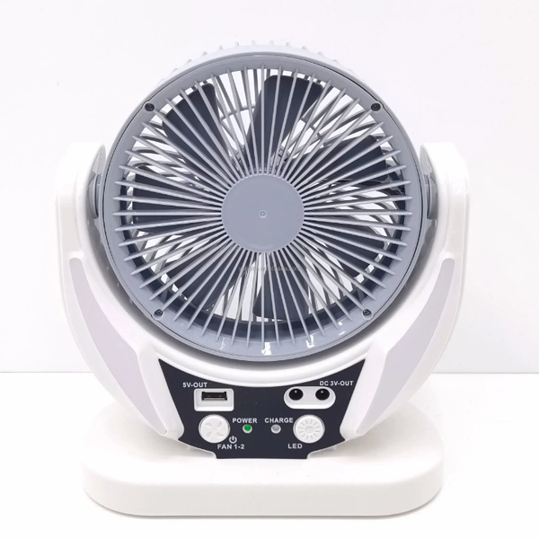VENTILATEUR SOLAIRE RECHARGEAB