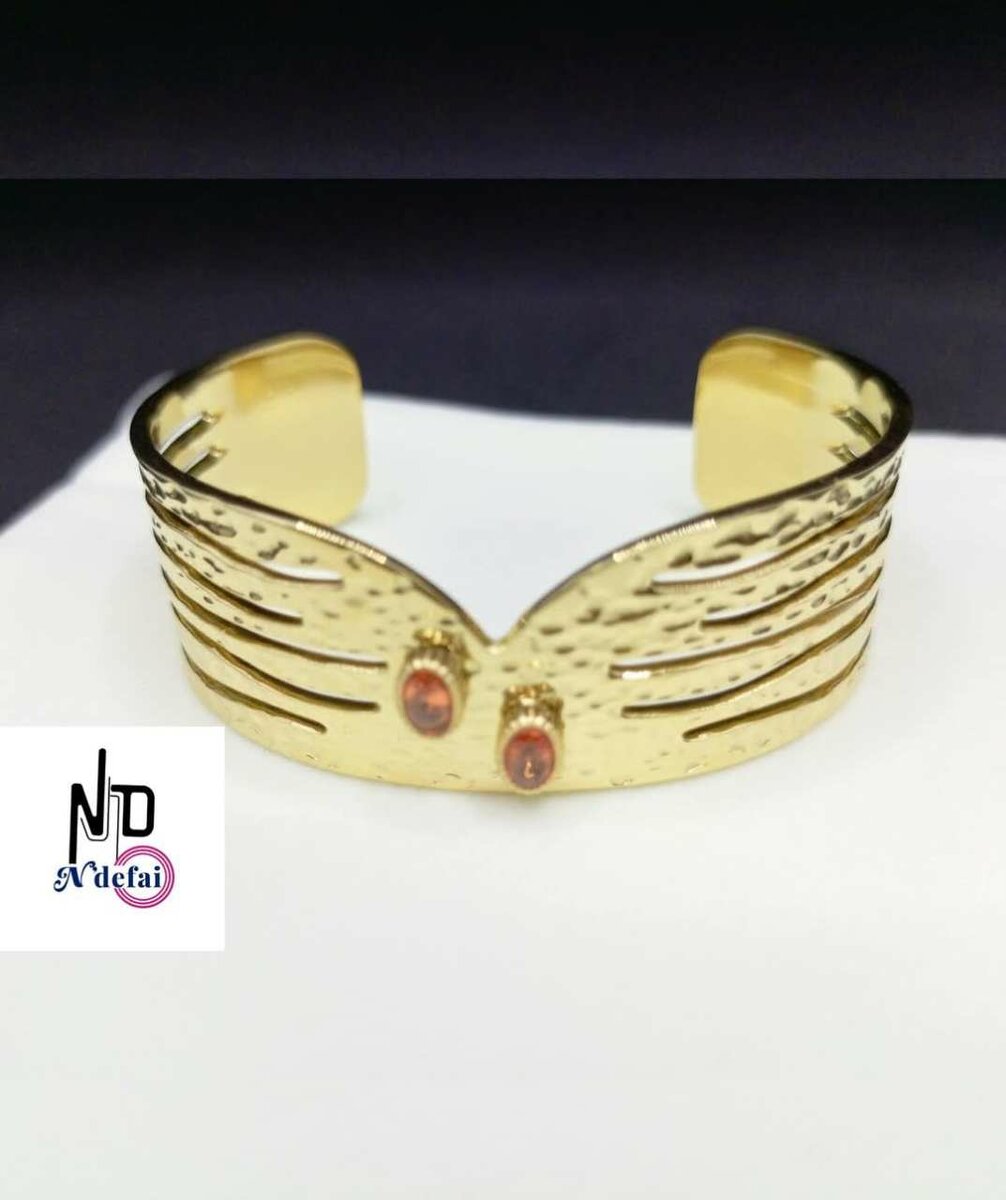 Bracelet jonc à pierre