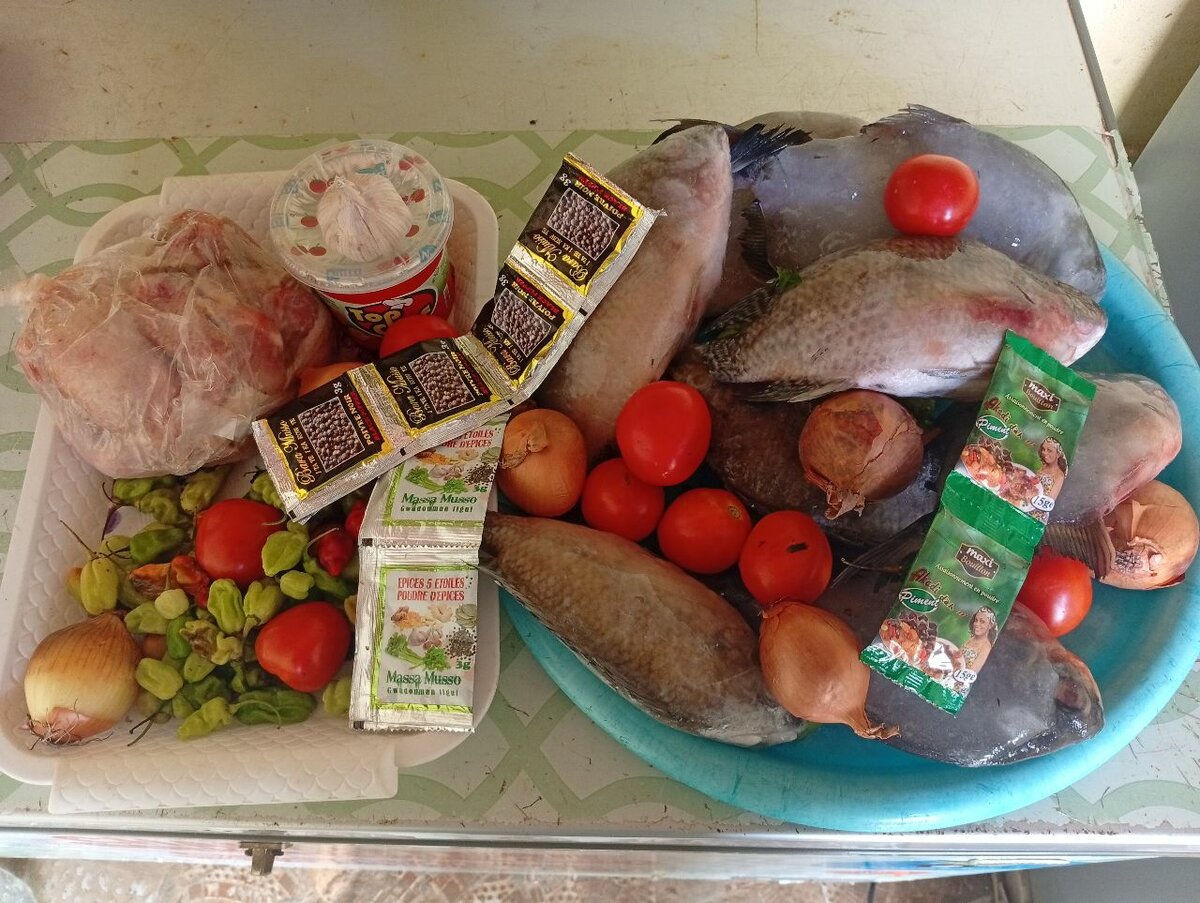 Ingrédients frais pour cuisine