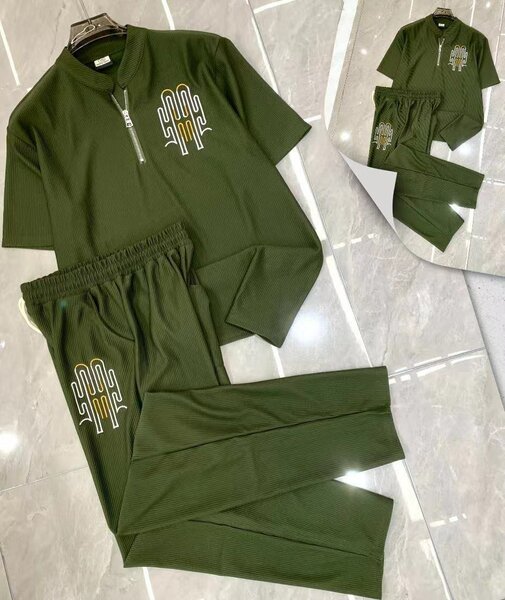 Ensemble sport vert homme