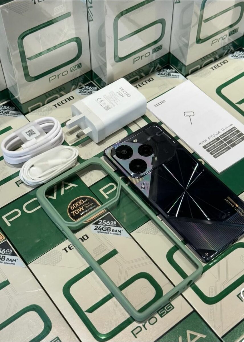 Tecno Pova 6 pro 5G 256GB