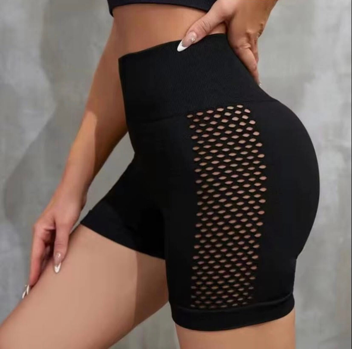 Shorts de sport taille haute