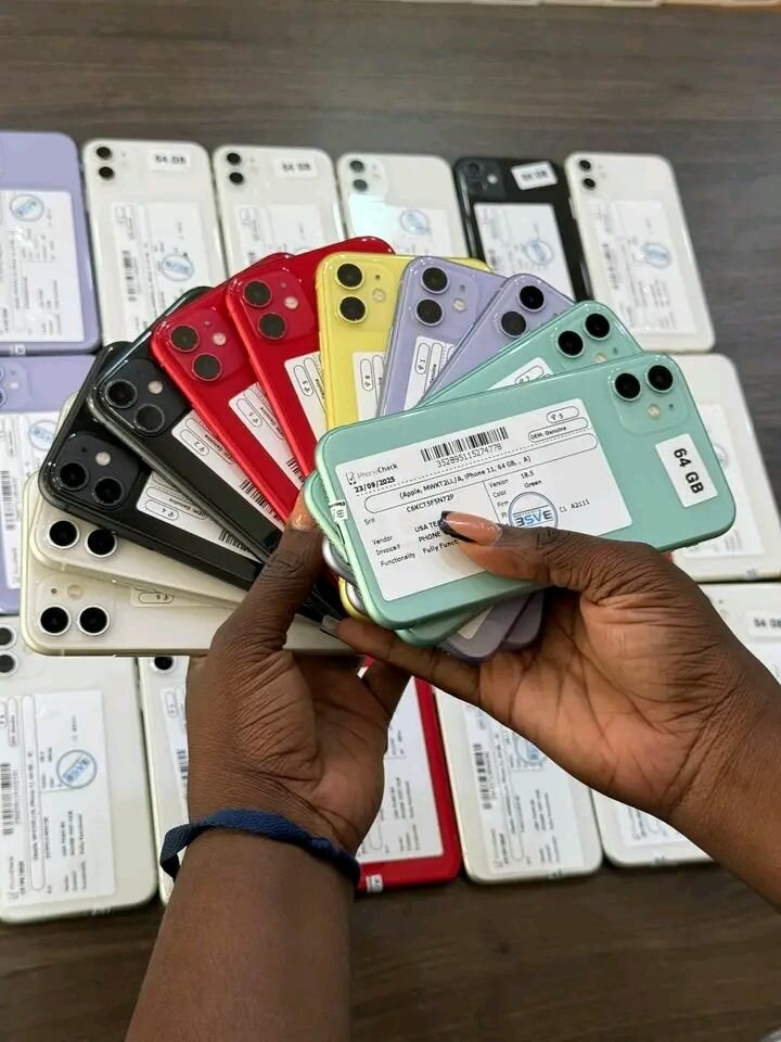 Smartphone multicolore tendance