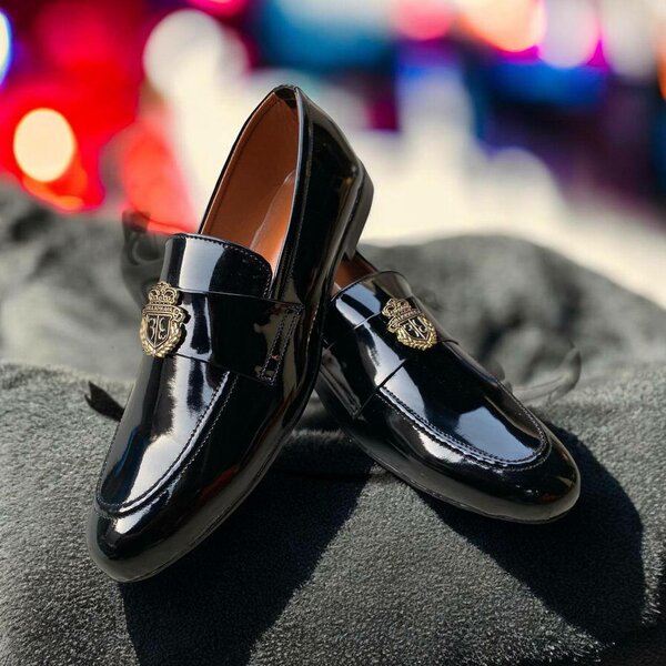 Leather loafers
