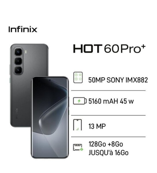 Infinix HOT 60 Pro+ 128Go