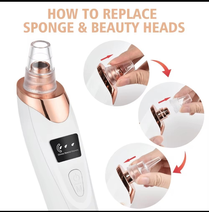 Aspirateur de points noirs multifonction