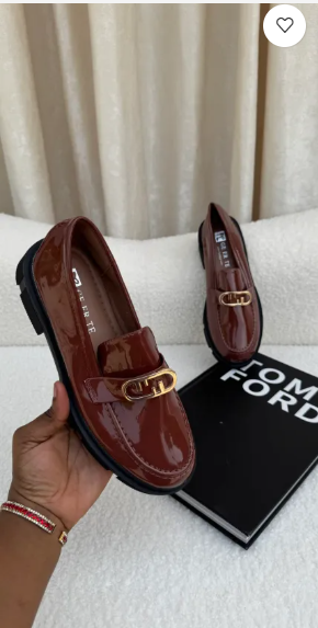 Sasha Brown Chunky Loafers