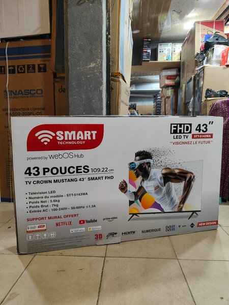 Téléviseur LED Smart 43"