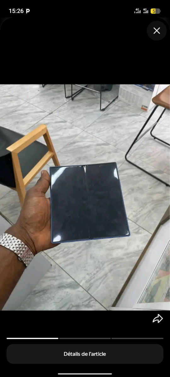 Tablette pliable innovante