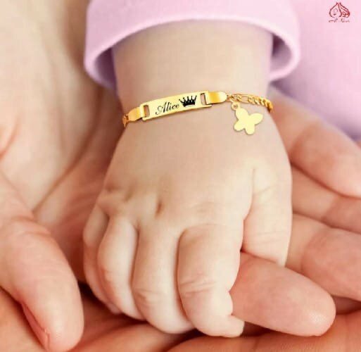 Customise baby bracelet