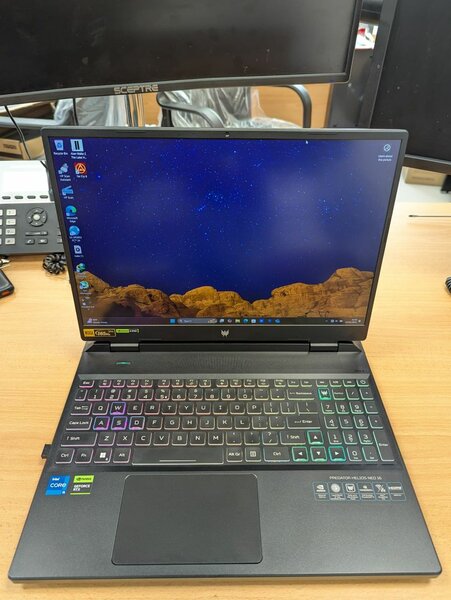 Acer predator Helios neo 16 Gaming laptop