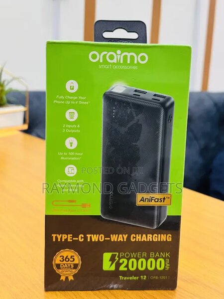 Batterie Externe 20000mAh Oraimo