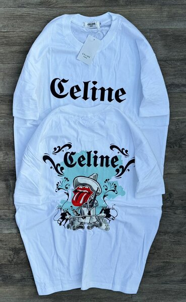 T-shirts Celine et Off-White