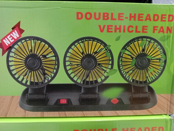 Ventilateur Double Véhicule USB
