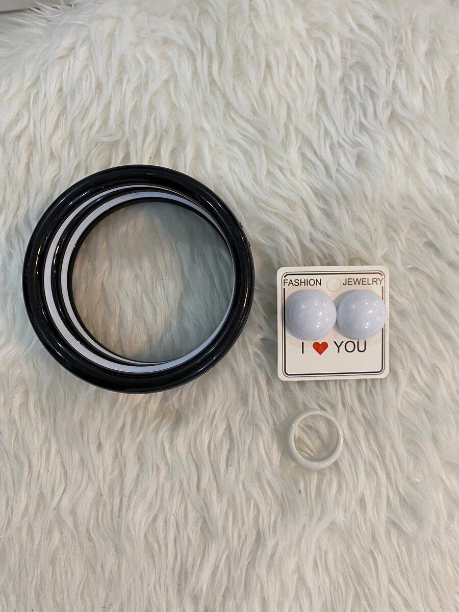 Set de bijoux coloré moderne