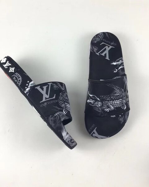 Claquettes Homme Design Crocodile