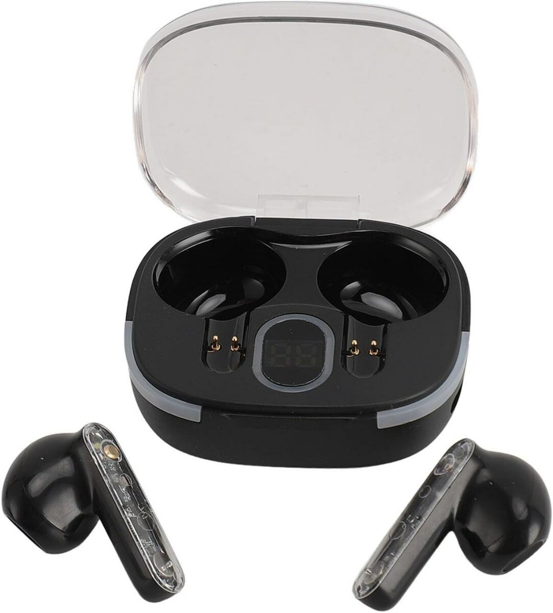 Écouteurs sans fil avec étui