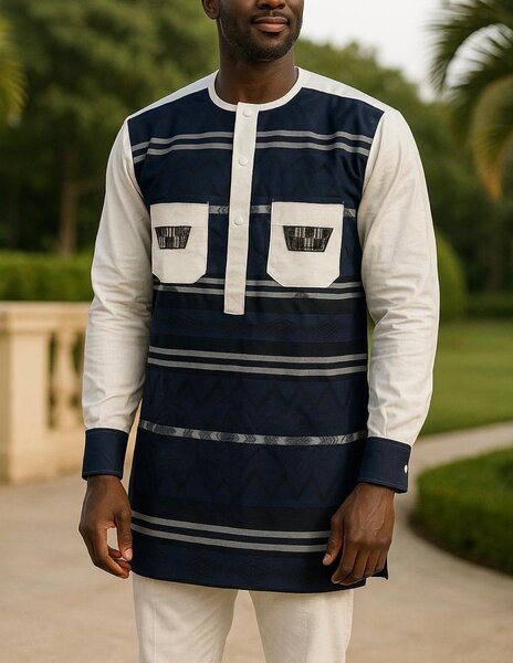 Chemise Africaine Élégante