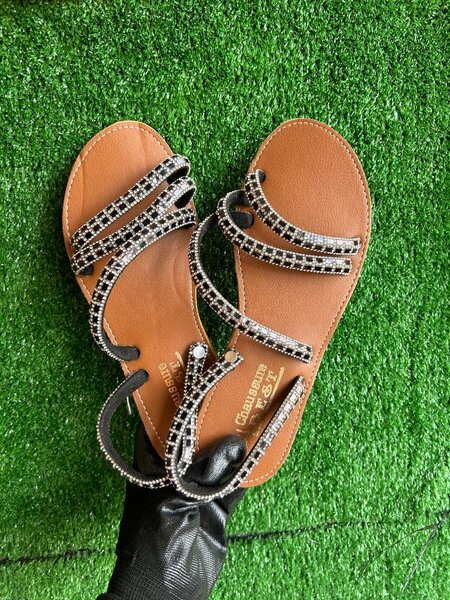 Sandales artisanales sénégalaise